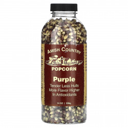 Amish Country Popcorn, Fioletowy, 396 g
