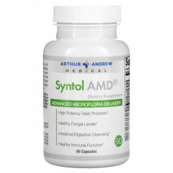 Arthur Andrew Medical, Syntol AMD, Advanced Microflora Delivery, средство для здоровой микрофлоры, 500 мг, 90 капсул