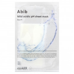 Abib, Тканевая маска с умеренным кислотным уровнем pH, Aqua Fit, 1 тканевая маска, 30 мл (1,01 жидк. Унции)