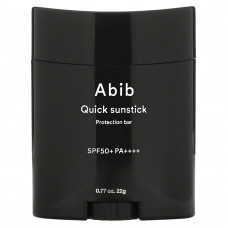 Abib, Quick Sunstick, маска для защиты от солнца, SPF 50+ PA ++++, 22 г (0,77 унции)