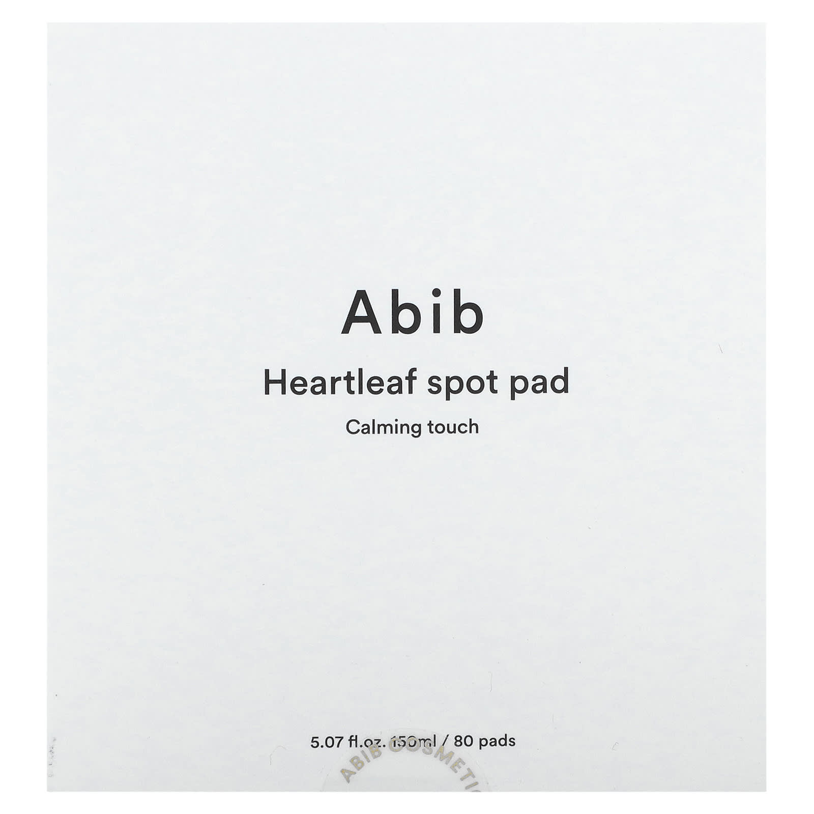 Abib, Heartleaf Spot Pad, 80 тампонов, 150 мл (5,07 жидк. Унции)