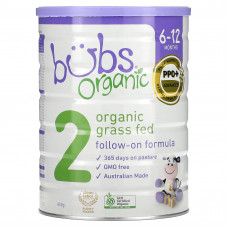 Aussie Bubs, Органическая добавка для кормления травяным кормом, для детей от 6 до 12 месяцев, 800 г