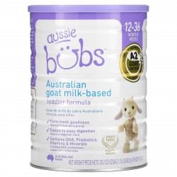 Aussie Bubs, Средство для малышей на основе австралийского козьего молока, в возрасте от 12 до 36 месяцев, 800 г (1,76 фунта)