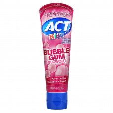Act, детская зубная паста с фторидом, против кариеса, со вкусом жевательной резинки, 130 г (4,6 унции)