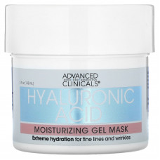 Advanced Clinicals, Гиалуроновая кислота, увлажняющая гель-маска для красоты, 148 мл (5 жидк. Унций)