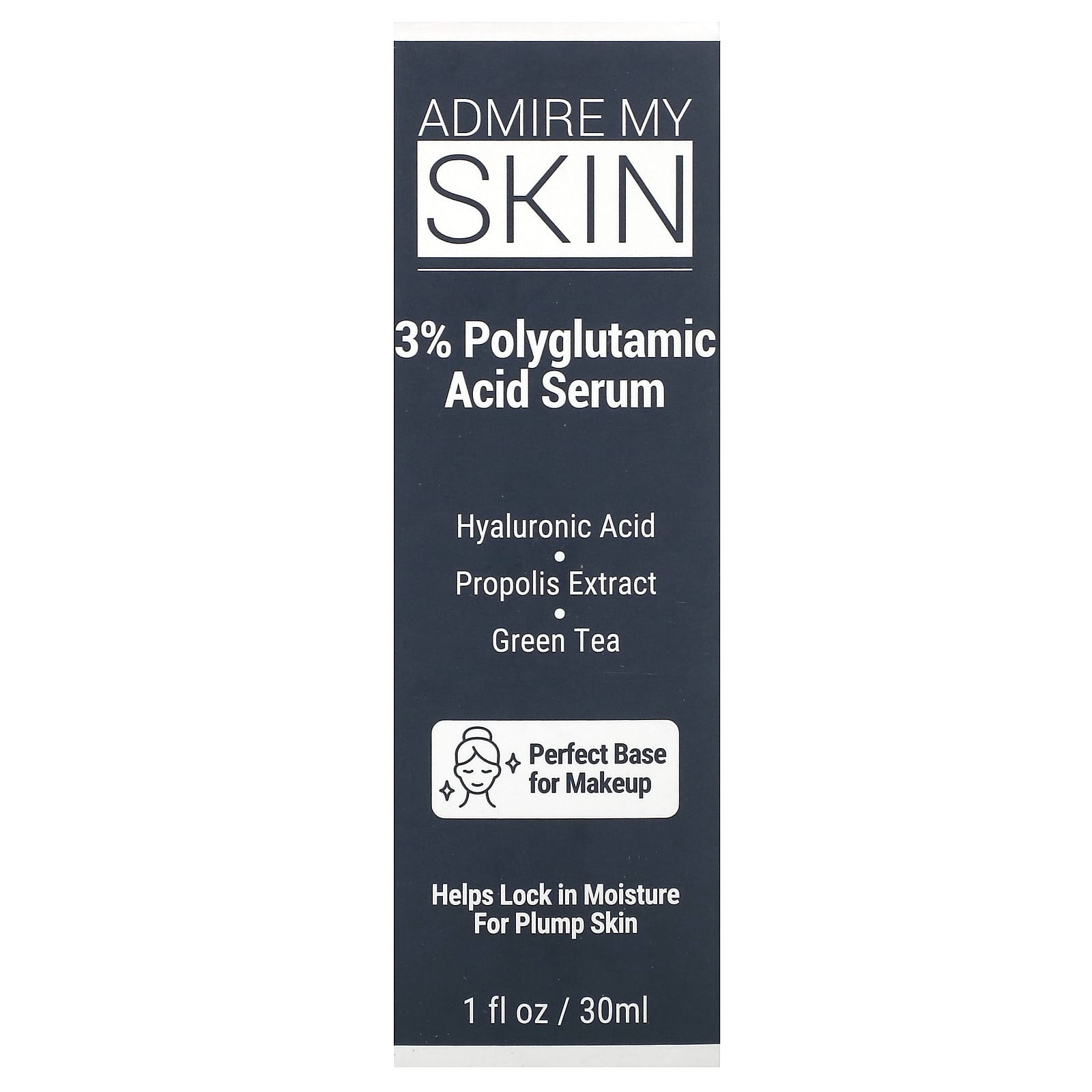 Admire My Skin, Сыворотка с 3% полиглутаминовой кислотой, 30 мл (1 жидк. Унция)