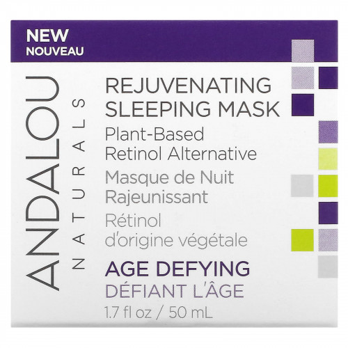 Andalou Naturals, Омолаживающая маска для сна, 50 мл (1,7 жидк. Унции)