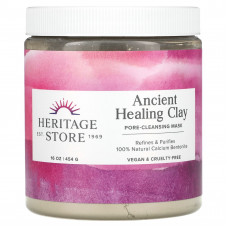 Heritage Store, Ancient Healing Clay, маска для очищения пор, 454 г (16 унций)