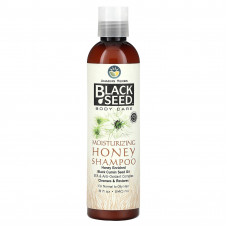 Amazing Herbs, черный тмин, увлажняющий шампунь с медом, для нормальных и жирных волос, 240 мл (8 жидк. унций)