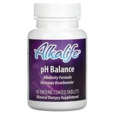 Alkalife, pH Balance, 90 таблеток, покрытых кишечнорастворимой оболочкой