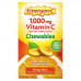 Emergen-C, Жевательные таблетки с витамином C, апельсиновый сок, 500 мг, 40 жевательных таблеток
