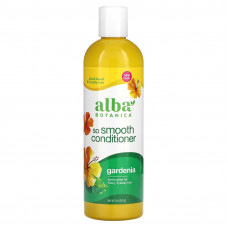 Alba Botanica, So Smooth Conditioner, кондиционер для вьющихся волос, гардения, 340 г (12 унций)