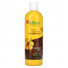 Alba Botanica, кондиционер для сухих волос, глубокое увлажнение, с кокосовым молоком, 340 г (12 унций)