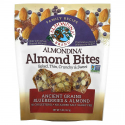 Almondina, Almond Bites, Древние зерна черники и миндаля, 5 унций (142 г)