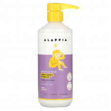 Alaffia, Кондиционер и средство для расчесывания волос для младенцев, лимон и лаванда, 473 мл (16 жидк. Унций)