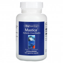 Allergy Research Group, Mastica, подлинная хиосская мастика, 120 вегетарианских капсул