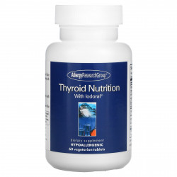 Allergy Research Group, Thyroid Nutrition с йодоралом, 60 вегетарианских таблеток