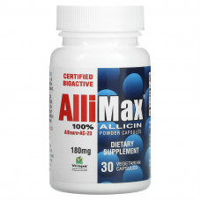 Allimax, Капсулы с порошком 100%-ного аллицина, 180 мг, 30 капсул в растительной оболочке