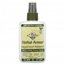 All Terrain, Herbal Armor, натуральный репелент от насекомых, 120 мл (4 жидк. унции)