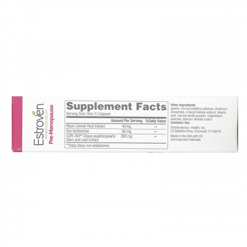 Estroven, Menopause Relief, Pre-Menopause, 30 капсул