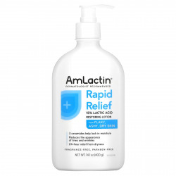AmLactin, Rapid Relief, восстанавливающий лосьон для кожи, без отдушки, 400 г (14,1 унции)