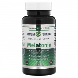 Amazing Nutrition, Мелатонин, 10 мг, 120 таблеток