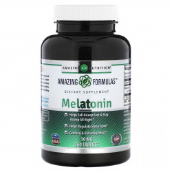 Amazing Nutrition, Мелатонин, 10 мг, 360 таблеток