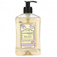 A La Maison de Provence, Жидкое мыло для рук и тела,роза и сирень, 500 мл (16,9 жидк. унции)