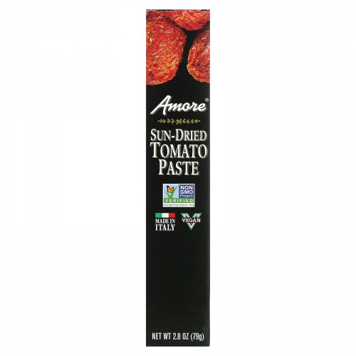 Amore, Вяленая томатная паста, 79 г (2,8 унции)