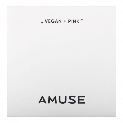 Amuse, Vegan Sheer Palette, оттенок 02, розовый, по 1,6 г (0,05 унции)