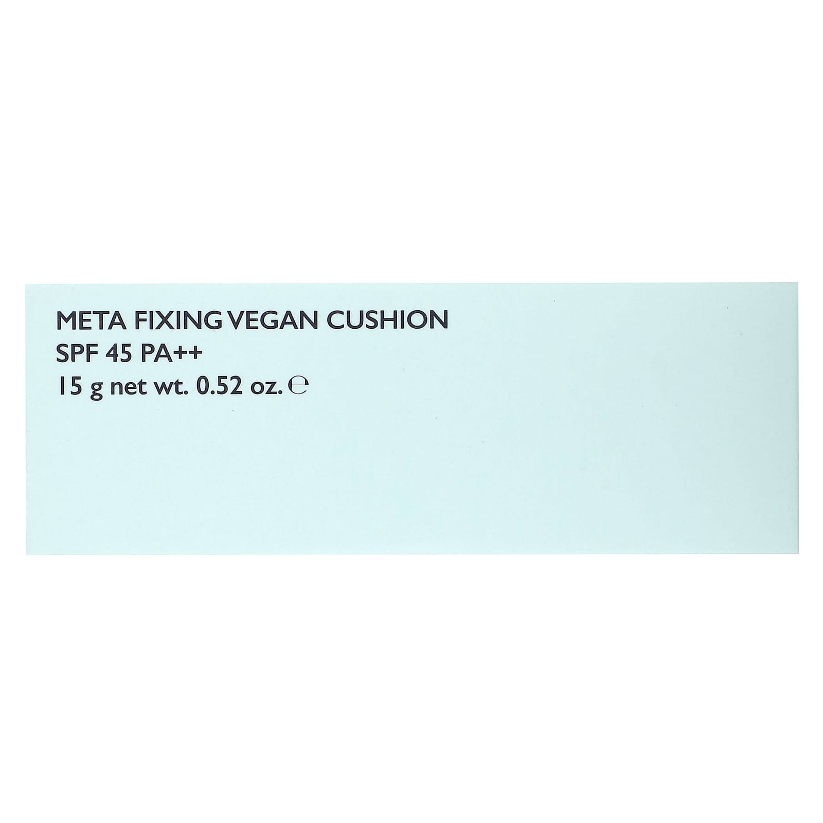 Amuse, Meta Fixing Vegan Cushion, SPF 45 PA ++, 1,5 натуральный, 15 г (0,52 унции)