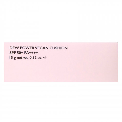 Amuse, Dew Power Vegan Cushion, SPF 50+ PA ++++, 03 мед, 15 г (0,52 унции)