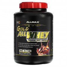 ALLMAX, Gold AllWhey, сывороточный протеин премиального качества, шоколад, 2,27 кг (5 фунтов)