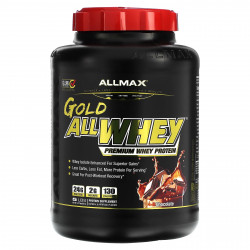 ALLMAX, Gold AllWhey, сывороточный протеин премиального качества, шоколад, 2,27 кг (5 фунтов)