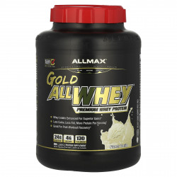 ALLMAX, Gold AllWhey, сывороточный протеин премиального качества, французская ваниль, 2,27 кг (5 фунтов)