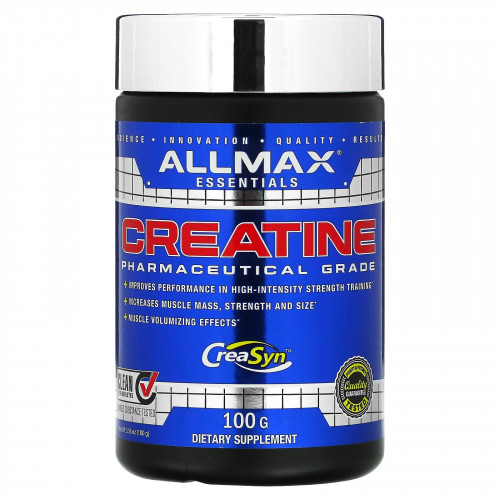 ALLMAX, креатин, фармацевтическая степень чистоты, 100 г (3,53 унции)