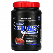 ALLMAX, AllWhey Classic, 100 % сывороточный протеин, шоколад, 907 г (2 фунта)