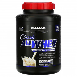 ALLMAX, AllWhey Classic, 100%-ный сывороточный белок, французская ваниль, 5 фунтов (2,27 кг)