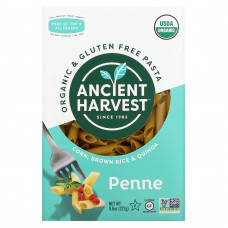 Ancient Harvest, Organic & Gluten Free Pasta, Penne, Corn, Brown Rice & Quinoa, 9.6 oz (272 g)