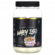 ABE, Whey ISO, сывороточный протеин, петлевые фрукты, 907 г (2 фунта)