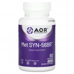 Advanced Orthomolecular Research AOR, Met SYN-568R`` 60 капсул