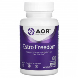 Advanced Orthomolecular Research AOR, Estro Freedom, 60 вегетарианских капсул