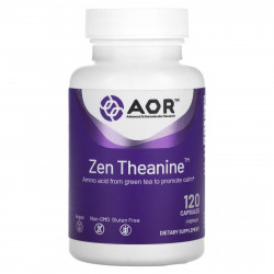 Advanced Orthomolecular Research AOR, Zen Theanine, 120 капсул