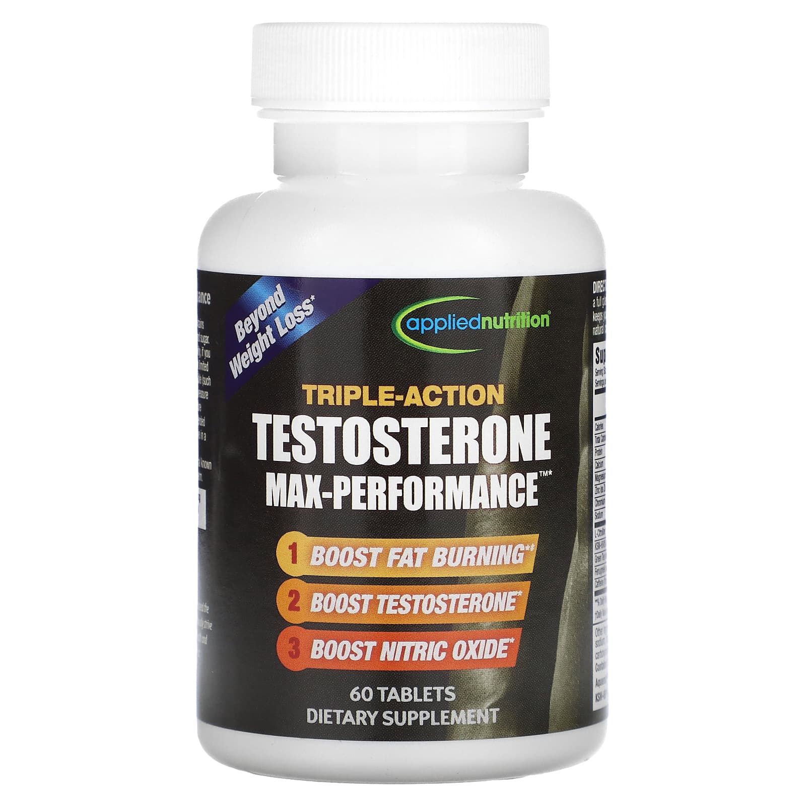 Applied Nutrition, Testosterone Max-Performance тройного действия, 60 таблеток