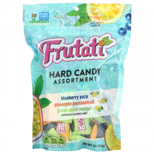 Aprati Foods, Hard Candy, ассорти Фрутати, 255 г (9 унций)