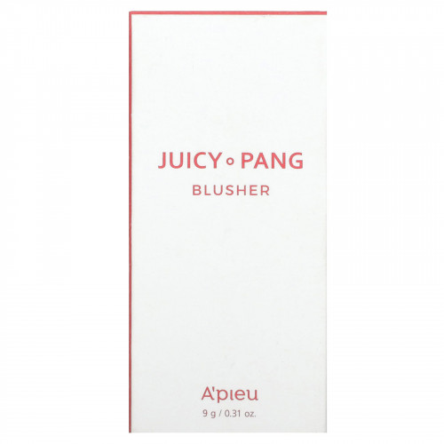A'Pieu, Водяные румяна Juicy Pang, RD01, вишня, 9 г (0,31 унции)
