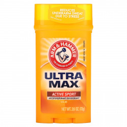 Arm & Hammer, UltraMax, твердый дезодорант-антиперспирант для мужчин, аромат «Active Sport», 73 г (2,6 унции)