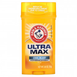 Arm & Hammer, UltraMax, твердый дезодорант-антиперспирант для мужчин, свежий аромат, 73 г (2,6 унции)