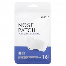 Avarelle, Nose Patch, Pore & Oil Control, 16 патчей