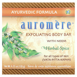 Auromere, отшелушивающее мыло для тела с ним, 120 г (4,23 унции)